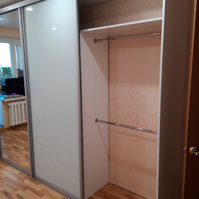 Встроенный шкаф-купе для гостиной вшк-16 - дополнительное фото